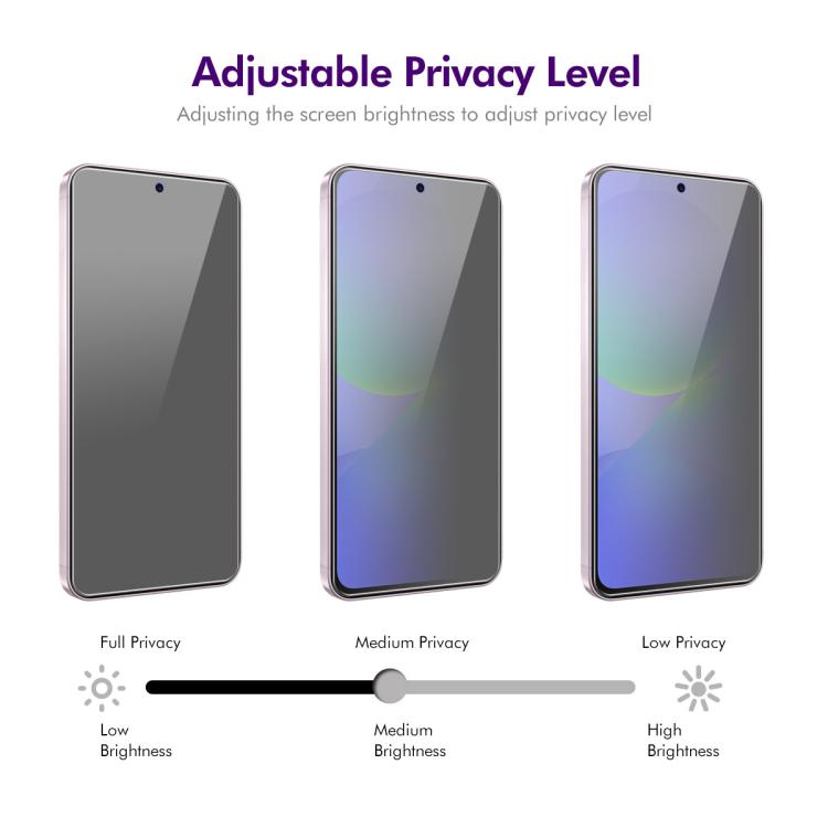 5pcs ENKAY Hat-Prince 28 Degree Anti-peeping Privacy Tempered Glass Film, For Samsung Galaxy A37 / A57, For Samsung Galaxy S25 FE 5G, For Samsung Galaxy A07 4G, For Samsung Galaxy A17 5G, For Samsung Galaxy A36 / A56, For Samsung Galaxy A26 5G         ...