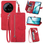 Embossed Flower Zipper Leather Phone Case, For Xiaomi 15T Pro, For Xiaomi 15T, For Xiaomi 15 Ultra, FOr Redmi Turbo 4