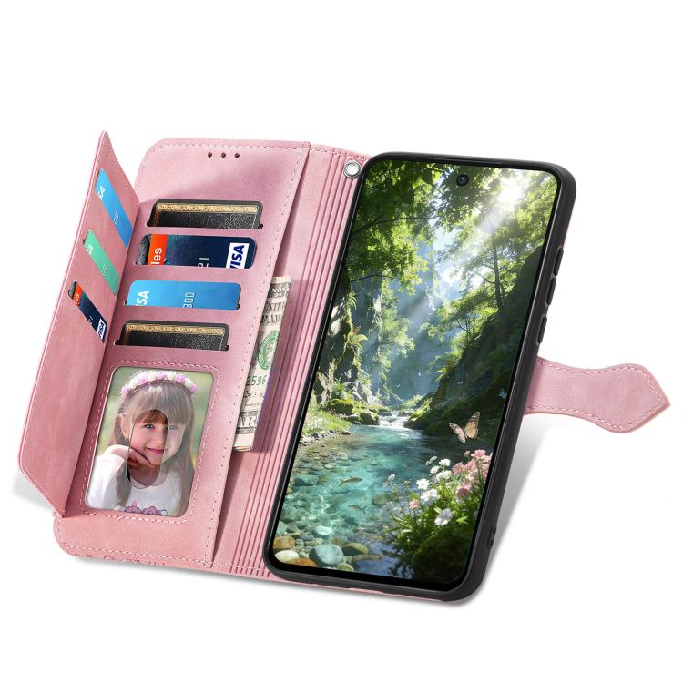 Embossed Flower Zipper Leather Phone Case, For Xiaomi Poco X8 Pro Max 5G, For Xiaomi Poco X8 Pro 5G, For Redmi Turbo 5 Max 5G, For Redmi Turbo 5 5G