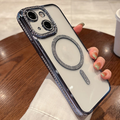 Diamond Plated MagSafe TPU Phone Case, For iPhone 16, For iPhone 15 Pro Max, For iPhone 15 Pro, For iPhone 15 Plus