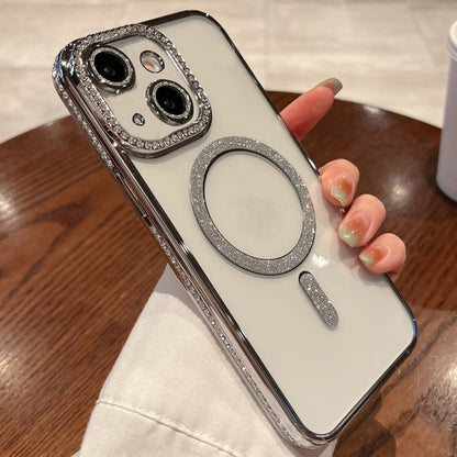 Diamond Plated MagSafe TPU Phone Case, For iPhone 15, For iPhone 14 Plus, For iPhone 14, For iPhone 14 Pro