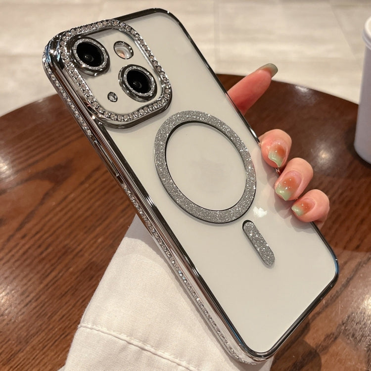 Diamond Plated MagSafe TPU Phone Case, For iPhone 15, For iPhone 14 Plus, For iPhone 14, For iPhone 14 Pro