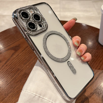 Diamond Plated MagSafe TPU Phone Case, For iPhone 15, For iPhone 14 Plus, For iPhone 14, For iPhone 14 Pro