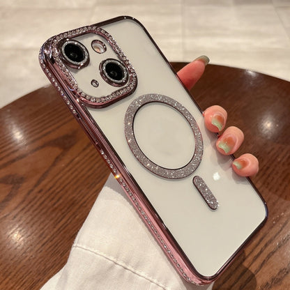 Diamond Plated MagSafe TPU Phone Case, For iPhone 14 Pro Max, For iPhone 13 Pro Max, For iPhone 13 Pro, For iPhone 13