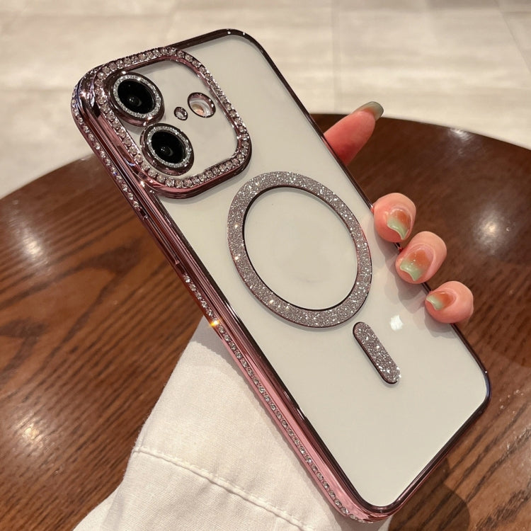 Diamond Plated MagSafe TPU Phone Case, For iPhone 16, For iPhone 15 Pro Max, For iPhone 15 Pro, For iPhone 15 Plus