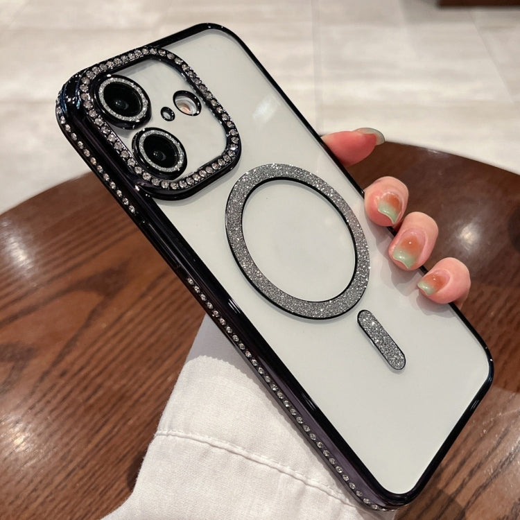 Diamond Plated MagSafe TPU Phone Case, For iPhone 16, For iPhone 15 Pro Max, For iPhone 15 Pro, For iPhone 15 Plus