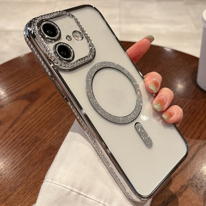 Diamond Plated MagSafe TPU Phone Case, For iPhone 16, For iPhone 15 Pro Max, For iPhone 15 Pro, For iPhone 15 Plus