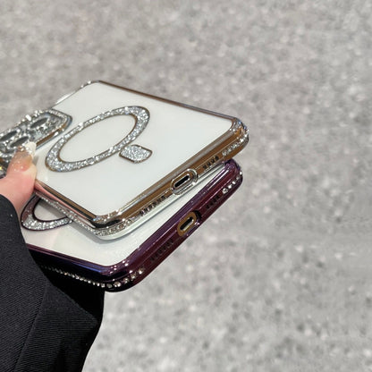 Diamond Plated MagSafe TPU Phone Case, For iPhone 15, For iPhone 14 Plus, For iPhone 14, For iPhone 14 Pro