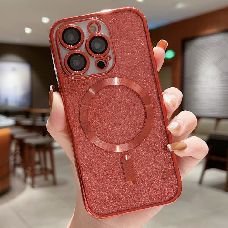 Glitter Electroplating MagSafe TPU Phone Case, For iPhone 15 Pro Max, For iPhone 15 Pro, For iPhone 15 Plus