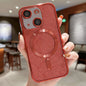 Glitter Electroplating MagSafe TPU Phone Case, For iPhone 15 Pro Max, For iPhone 15 Pro, For iPhone 15 Plus