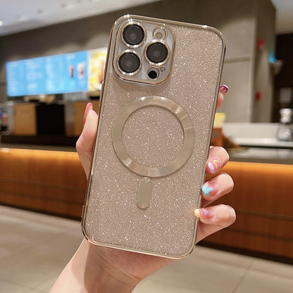 Glitter Electroplating MagSafe TPU Phone Case, For iPhone 14 Pro, For iPhone 14 Pro Max, For iPhone SE 2022 / 7 / 8