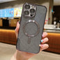 Glitter Electroplating MagSafe TPU Phone Case, For iPhone 12, For iPhone 12 Pro Max, For iPhone 12 Pro