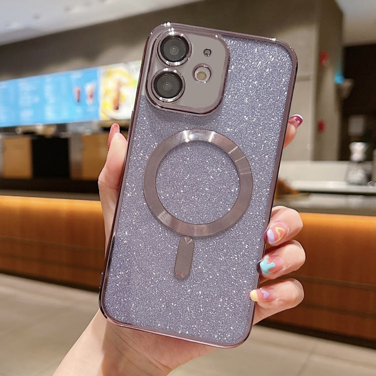 Glitter Electroplating MagSafe TPU Phone Case, For iPhone 11 Pro Max, For iPhone 11, For iPhone 11 Pro