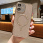 Glitter Electroplating MagSafe TPU Phone Case, For iPhone 11 Pro Max, For iPhone 11, For iPhone 11 Pro