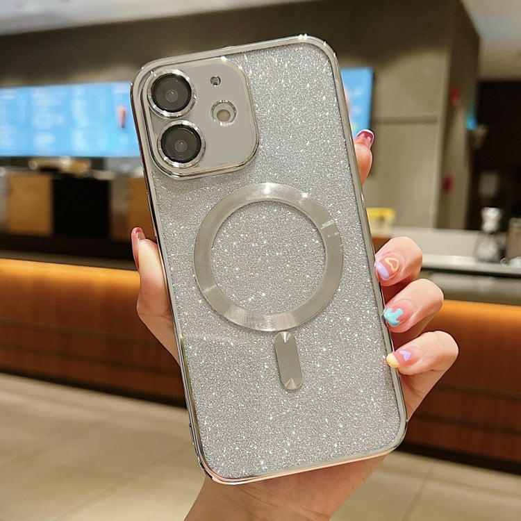 Glitter Electroplating MagSafe TPU Phone Case, For iPhone 11 Pro Max, For iPhone 11, For iPhone 11 Pro