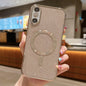 Glitter Electroplating MagSafe TPU Phone Case, For iPhone X / XS, For iPhone XR, For iPhone XS Max