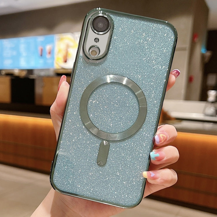 Glitter Electroplating MagSafe TPU Phone Case, For iPhone X / XS, For iPhone XR, For iPhone XS Max