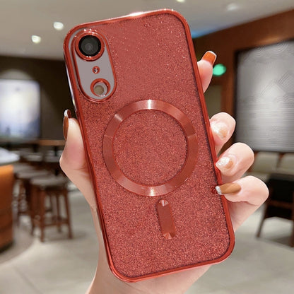 Glitter Electroplating MagSafe TPU Phone Case, For iPhone X / XS, For iPhone XR, For iPhone XS Max