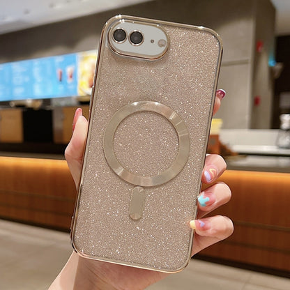 Glitter Electroplating MagSafe TPU Phone Case, For iPhone 7 Plus / 8 Plus