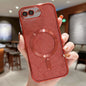 Glitter Electroplating MagSafe TPU Phone Case, For iPhone 7 Plus / 8 Plus