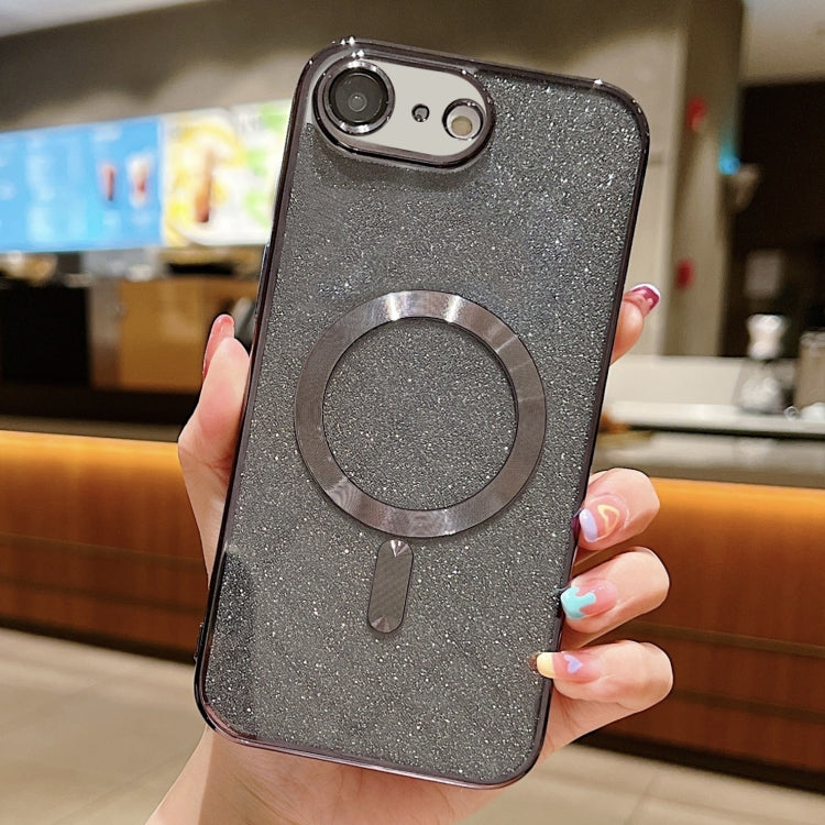 Glitter Electroplating MagSafe TPU Phone Case, For iPhone 14 Pro, For iPhone 14 Pro Max, For iPhone SE 2022 / 7 / 8