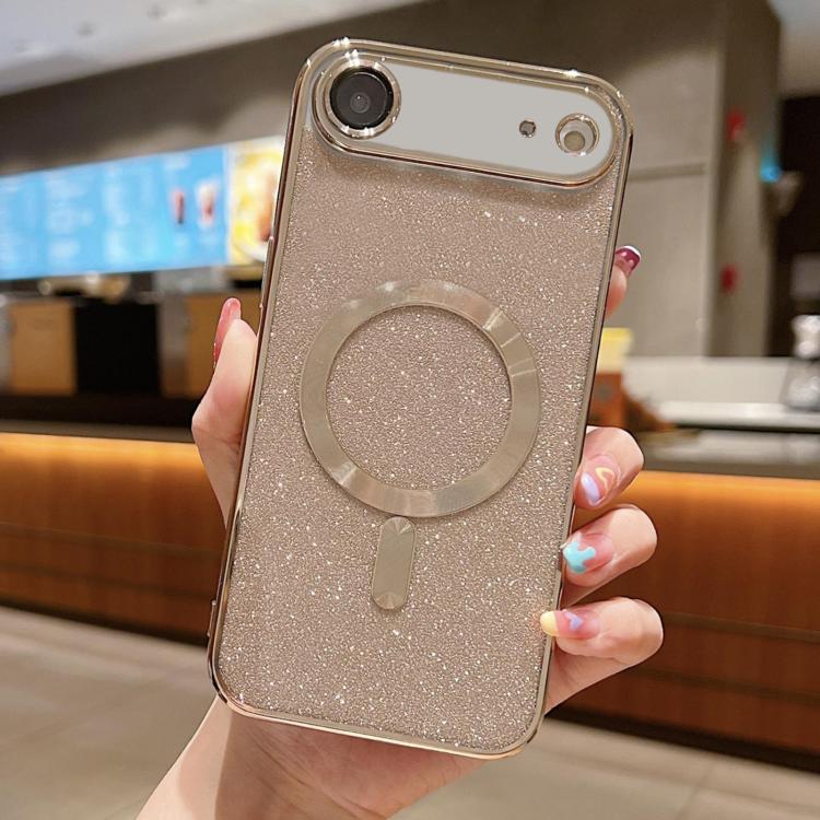 Glitter Electroplating MagSafe TPU Phone Case, For iPhone 17, For iPhone Air, For iPhone 16 Pro Max