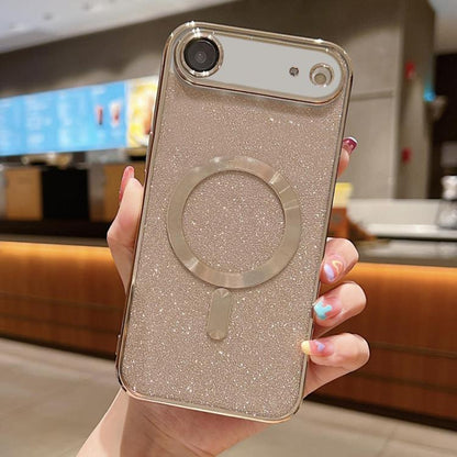 Glitter Electroplating MagSafe TPU Phone Case, For iPhone 17, For iPhone Air, For iPhone 16 Pro Max