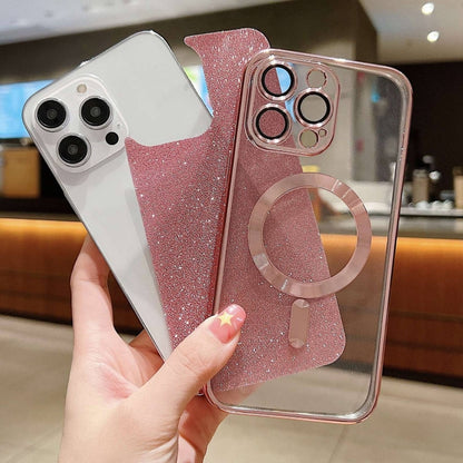 Glitter Electroplating MagSafe TPU Phone Case, For iPhone 12, For iPhone 12 Pro Max, For iPhone 12 Pro