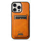 Suteni H15 MagSafe Oil Eax Leather Detachable Wallet Back Phone Case, For iPhone 16, For iPhone 15 Pro Max, For iPhone 15 Pro, For iPhone 15 Plus