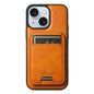 Suteni H15 MagSafe Oil Eax Leather Detachable Wallet Back Phone Case, For iPhone 15, For iPhone 14 Plus, For iPhone 14, For iPhone 14 Pro
