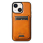 Suteni H15 MagSafe Oil Eax Leather Detachable Wallet Back Phone Case, For iPhone 15, For iPhone 14 Plus, For iPhone 14, For iPhone 14 Pro
