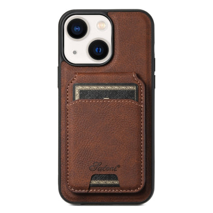 Suteni H16 Litchi Texture Leather Detachable Wallet Back Phone Case, For iPhone 13 Pro, For iPhone 13, For iPhone 12, For iPhone 12 Pro Max, For iPhone 12 Pro
