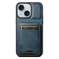 Suteni H02 Leather Wallet Stand Back Phone Case, For iPhone 16, For iPhone 15 Pro Max, For iPhone 15 Pro, For iPhone 15 Plus, For iPhone 15, For iPhone 14 Plus, For iPhone 14, For iPhone 14 Pro