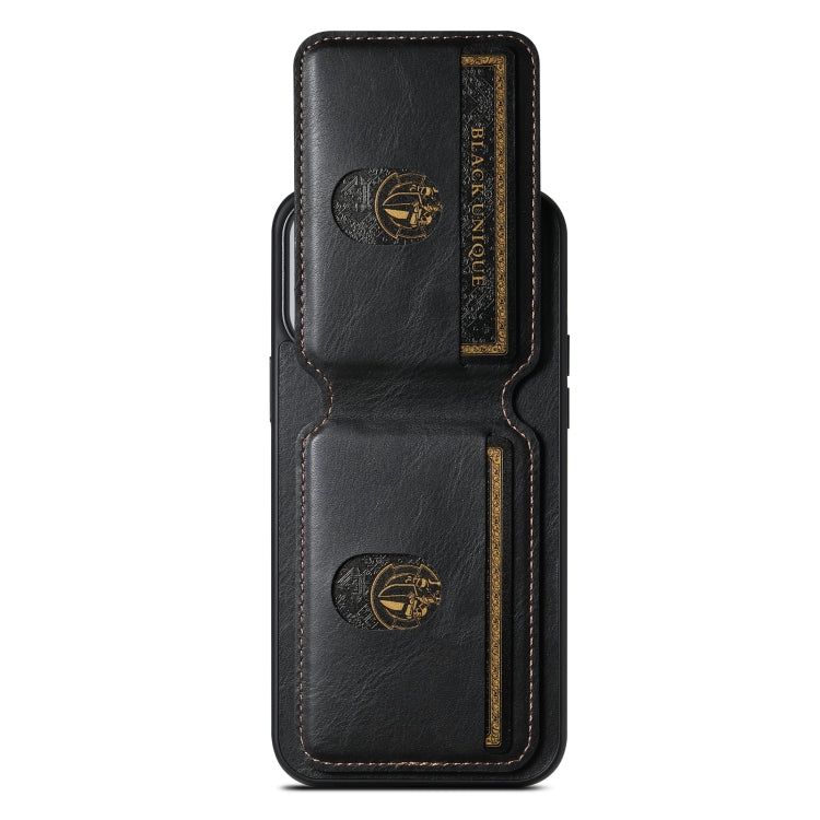 Suteni H02 Leather Wallet Stand Back Phone Case, For iPhone 11, For iPhone 11 Pro, For iPhone X / XS, For iPhone XR, For iPhone XS Max, For iPhone 17e / 16e, For iPhone 12 / 12 Pro