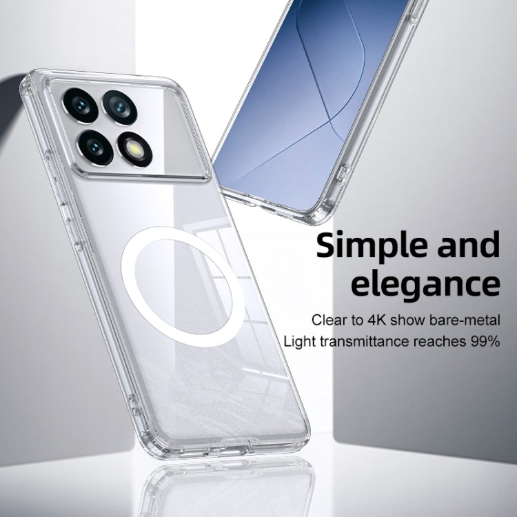 MagSafe Armor Clear TPU Hybrid PC Phone Case