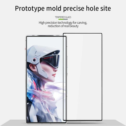 PINWUYO 9H 2.5D Full Screen Tempered Glass Film, For ZTE nubia REDMAGIC 10 Air, For ZTE nubia Z70 Ultra, For ZTE nubia REDMAGIC 10 Pro, For ZTE nubia Z60S Pro, For ZTE Axon 60 Ultra, For ZTE nubia Z60 Ultra, For ZTE Blade A72 4G
