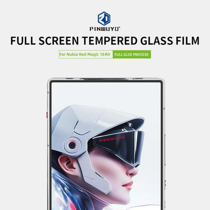PINWUYO 9H 2.5D Full Screen Tempered Glass Film, For ZTE nubia REDMAGIC 10 Air, For ZTE nubia Z70 Ultra, For ZTE nubia REDMAGIC 10 Pro, For ZTE nubia Z60S Pro, For ZTE Axon 60 Ultra, For ZTE nubia Z60 Ultra, For ZTE Blade A72 4G