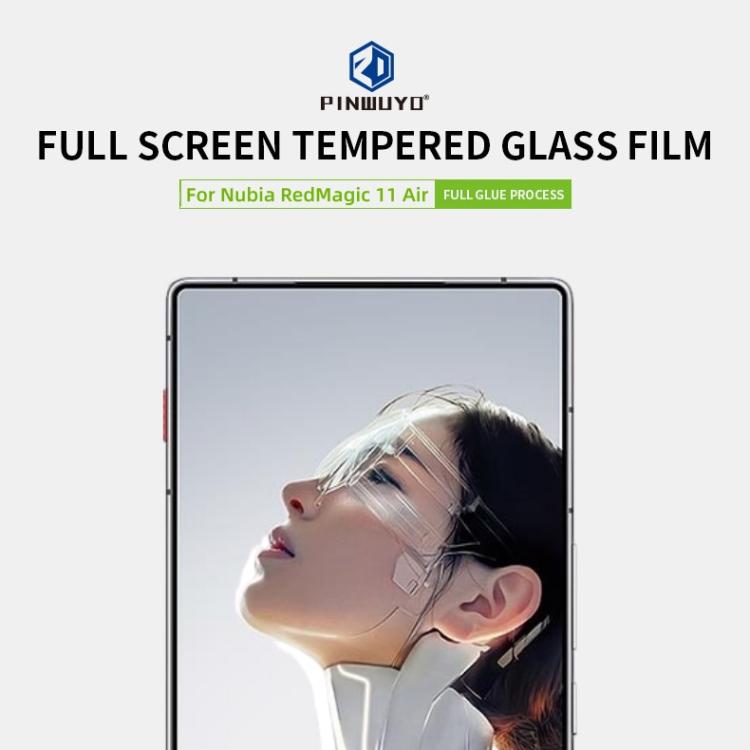 PINWUYO 9H 2.5D Full Screen Tempered Glass Film, For ZTE nubia REDMAGIC 11 Air, For ZTE nubia REDMAGIC 10 Air, For ZTE nubia Z70 Ultra, For ZTE nubia REDMAGIC 10 Pro, For ZTE nubia Z60S Pro, For ZTE Axon 60 Ultra, For ZTE nubia Z60 Ultra               ...