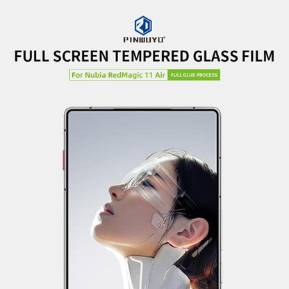 PINWUYO 9H 2.5D Full Screen Tempered Glass Film, For ZTE nubia REDMAGIC 11 Air, For ZTE nubia REDMAGIC 10 Air, For ZTE nubia Z70 Ultra, For ZTE nubia REDMAGIC 10 Pro, For ZTE nubia Z60S Pro, For ZTE Axon 60 Ultra, For ZTE nubia Z60 Ultra               ...
