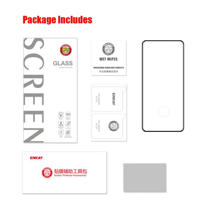 ENKAY Hat-Prince 3D Hot Bending Side Glue Tempered Glass Full Film, For OnePlus 13, For OnePlus 12, For OnePlus Ace 2 / Ace 2 Pro