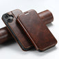 Suteni J05 Leather Magnetic MagSafe Phone Case, For iPhone 17 AIr, For iPhone 16 Pro Max, For iPhone 16 Pro, For iPhone 16 Plus, For iPhone 16, For iPhone 15 Pro Max