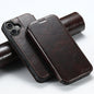 Suteni J05 Leather Magnetic MagSafe Phone Case, For iPhone 17 AIr, For iPhone 16 Pro Max, For iPhone 16 Pro, For iPhone 16 Plus, For iPhone 16, For iPhone 15 Pro Max