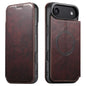 Suteni J05 Leather Magnetic MagSafe Phone Case, For iPhone 17 AIr, For iPhone 16 Pro Max, For iPhone 16 Pro, For iPhone 16 Plus, For iPhone 16, For iPhone 15 Pro Max