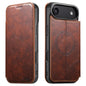 Suteni J05 Leather Magnetic MagSafe Phone Case, For iPhone 17 AIr, For iPhone 16 Pro Max, For iPhone 16 Pro, For iPhone 16 Plus, For iPhone 16, For iPhone 15 Pro Max