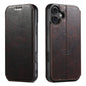 Suteni J05 Leather Magnetic MagSafe Phone Case, For iPhone 18, For iPhone 18 Pro, For iPhone 18 Pro Max, For iPhone 17 Pro Max, For iPhone 17 Pro, For iPhone 17