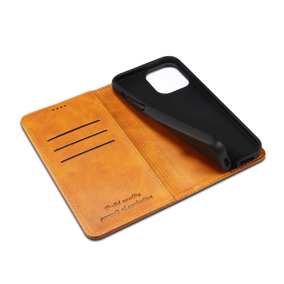 Suteni Calf Texture Horizontal Flip Leather Phone Case, For iPhone 15 Pro, For iPhone 15 Plus, For iPhone 15, For iPhone 17e / 16e