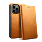 Suteni Calf Texture Horizontal Flip Leather Phone Case, For iPhone 15 Pro, For iPhone 15 Plus, For iPhone 15, For iPhone 17e / 16e