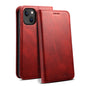 Suteni Calf Texture Horizontal Flip Leather Phone Case, For iPhone 15 Pro, For iPhone 15 Plus, For iPhone 15, For iPhone 17e / 16e