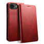 Suteni Calf Texture Horizontal Flip Leather Phone Case, For iPhone 15 Pro, For iPhone 15 Plus, For iPhone 15, For iPhone 17e / 16e