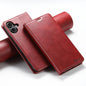 Suteni Calf Texture Horizontal Flip Leather Phone Case, For iPhone 18, For iPhone 18 Pro, For iPhone 18 Pro Max, For iPhone 17 Pro Max, For iPhone 17 Pro, For iPhone 17